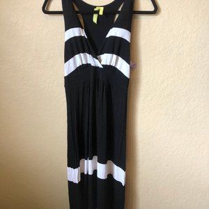 Black and White Maxi Dress